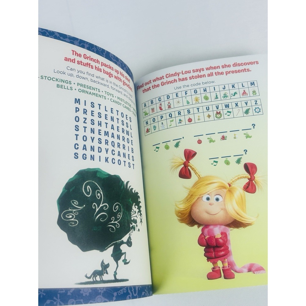 Dr. Seuss The Grinch A Wonderfully Awful Sticker Book 500 Stickers Christmas NEW - Picture 11 of 12